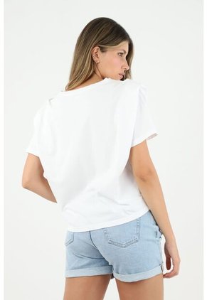 Camiseta Blanca Para Mujer