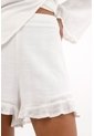 Topmark Short Con Bolero Y Tela Con Textura Crudo Para Mujer de topmark
