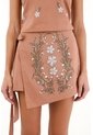 Topmark Falda Short Cruzada Con Estampado De Flores Para Mujer de topmark