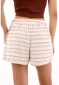 Topmark Short Con Diseño A Rayas En Tejido De Punto Para Mujer de topmark