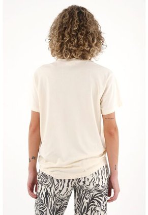 Topmark Camiseta Con Detalle Anudado Crudo Para Mujer