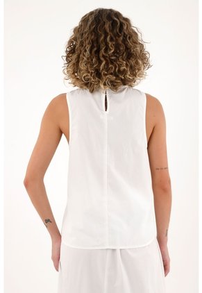 Topmark Camisa Manga Sisa Crudo Para Mujer