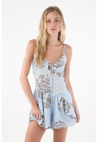 Topmark Overall Tipo Lino Con Bolero Para Mujer topmark