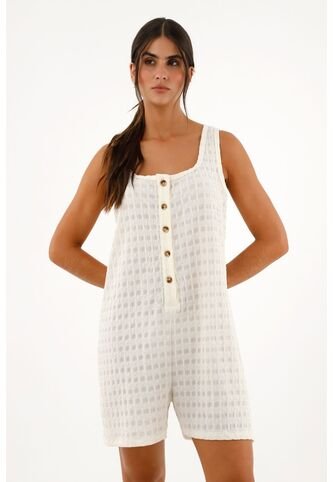 Topmark Enterizo Corto Manga Sisa Para Mujer topmark