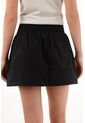 Topmark Falda Corta Con Tapa Cruzada Negra Para Mujer de topmark