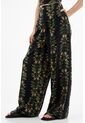 Pantalón Clásico Estampado Para Mujer de topmark