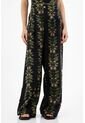 Pantalón Clásico Estampado Para Mujer de topmark