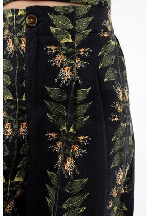 Pantalón Clásico Estampado Para Mujer