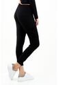 Pantalón Tipo Aladdin De Mujer, Silueta Amplia, Tiro Largo, Color Negro de topmark
