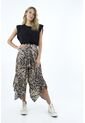 Falda Estampado Animal Print Para Mujer de topmark