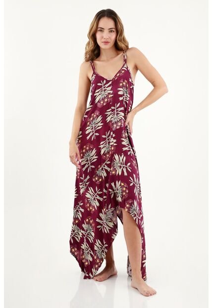 Vestido Largo Morado Para Mujer