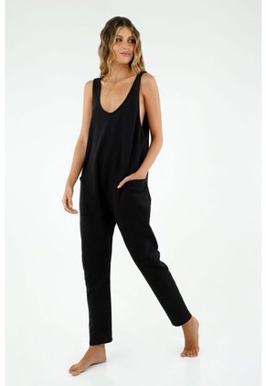 Enterizo Negro Para Mujer