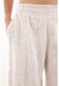 Topmark Pantalón Jogger Con Bordado A Tono Crudo Para Mujer de topmark