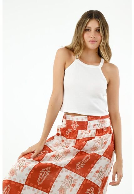 Camiseta De Tiras Para Mujer