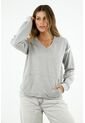Buzo Gris Para Mujer de topmark