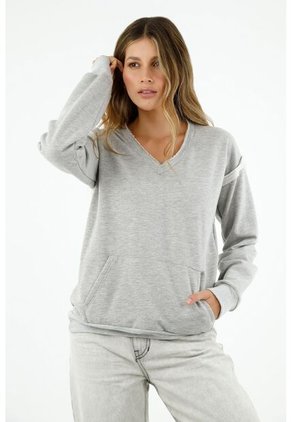 Buzo Gris Para Mujer