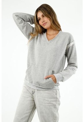 Buzo Gris Para Mujer