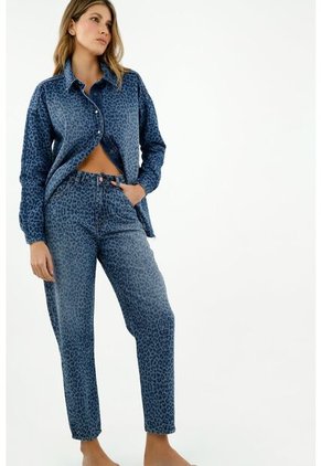 Jean Animal Print Para Mujer