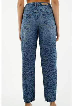 Jean Animal Print Para Mujer
