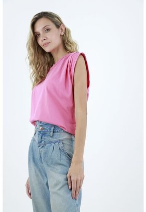 Camiseta Rosada Para Mujer