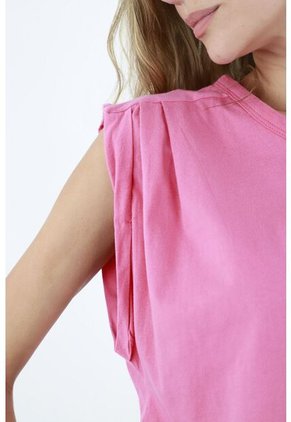 Camiseta Rosada Para Mujer