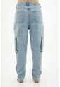 Topmark Jean Mom Fit Azul Para Mujer de topmark