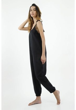 Overall Negro Para Mujer