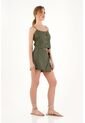 Topmark Camisa Verde De Tiras Para Mujer de topmark