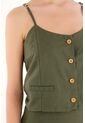 Topmark Camisa Verde De Tiras Para Mujer de topmark