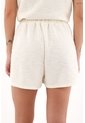 Topmark Short De Tela Con Textura Crudo De Acabado Suave Para Mujer Con Acabado Suave de topmark