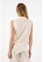 Topmark Chaleco En Lino Con Botones Para Mujer de topmark