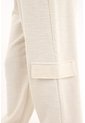 Pantalón Jogger Tipo Tweed Crudo Para Mujer de topmark
