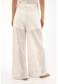 Topmark Pantalón Oversize Tejido Crudo Para Mujer de topmark