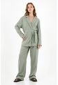 Chaqueta Verde Tipo Blazer Para Mujer de topmark