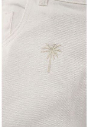 Jean Mom Fit Crudo Para Mujer