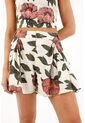 Topmark Bermuda Con Estampado De Flores Para Mujer de topmark