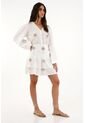 Topmark Vestido Corto Estampado Manga Larga Para Mujer de topmark