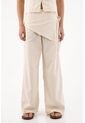 Topmark Pantalón Wide Leg Con Pañoleta Para Mujer de topmark