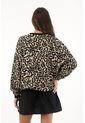 Topmark Buzo Estampado Animal Print Multicolor Para Mujer de topmark