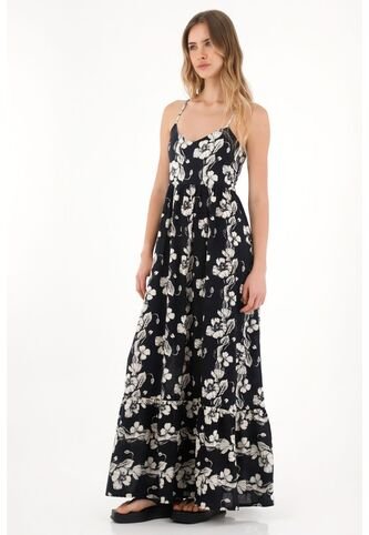 Topmark Vestido Largo Con Estampado De Flores Para Mujer topmark