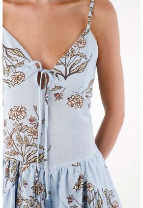 Topmark Overall Tipo Lino Con Bolero Para Mujer