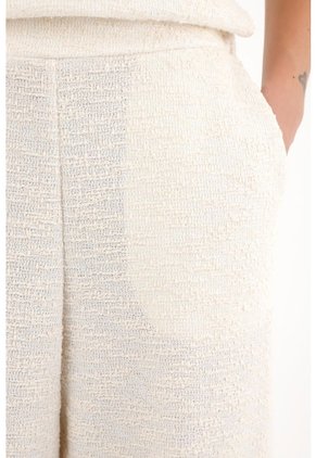 Topmark Pantalón Bota Recta Crudo Para Mujer
