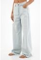 Jean En Denim Liviano Azul Claro Para Mujer de topmark
