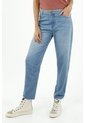 Topmark Jean Mom Fit Para Mujer Azul de topmark