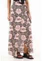 Topmark Falda Tipo Pareo Con Estampado De Peces Para Mujer de topmark