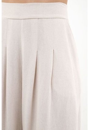 Pantalón Clásico Crudo Para Mujer