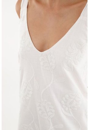 Vestido Estampado Con Bolero En Escote Para Mujer