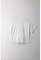 Topmark Camiseta Oversize Blanca Para Mujer de topmark