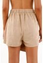 Topmark Falda Short Crudo Con Tapa Delantera Para Mujer de topmark