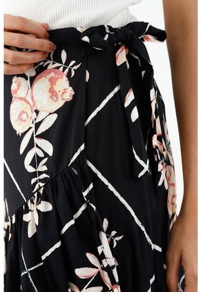 Falda Estampada Para Mujer